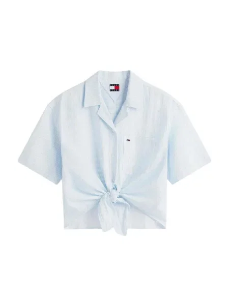Halenka Tommy Jeans modrá