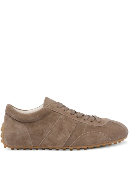 Sneakerși Tod's din dantelă maro