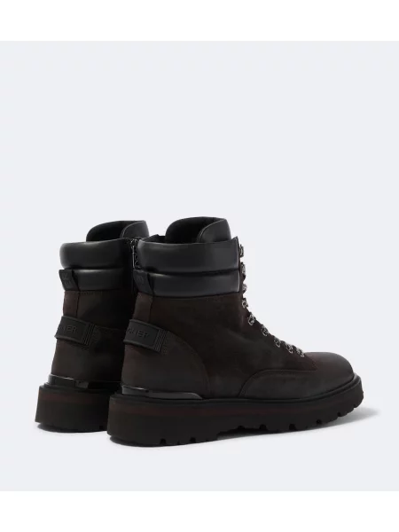 Botine Bogner din piele de căprioară maro