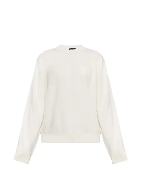 Hanorac crewneck Dsquared2 cu broderie cu decolteu rotund
