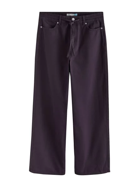 Next Jeans burgundy roșu