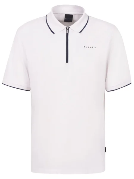 Bugatti Tricou polo alb