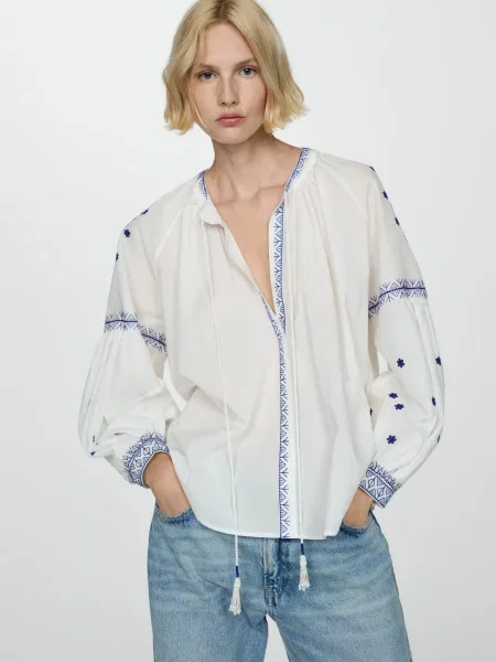 Рубашка Mango белая