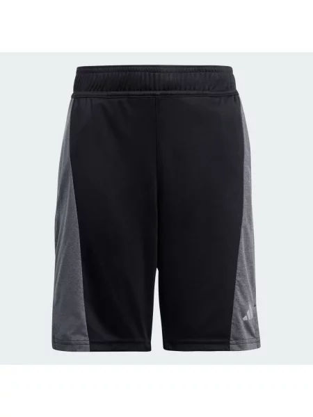 Szorty Training AEROREADY Heather Kids czarne