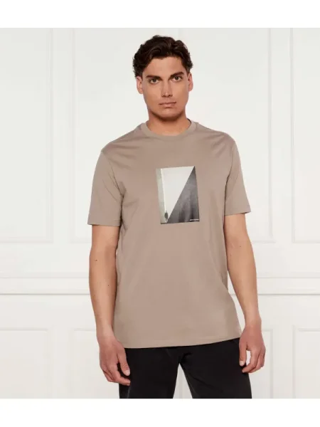 Armani Exchange Póló bézs
