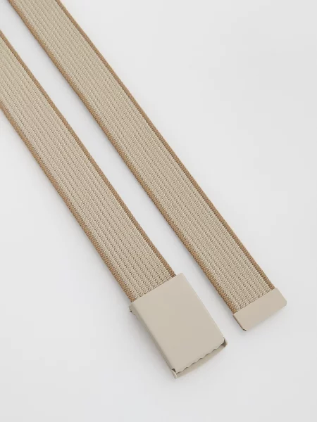 Ремень Reserved с пряжкой с ремешками бежевый