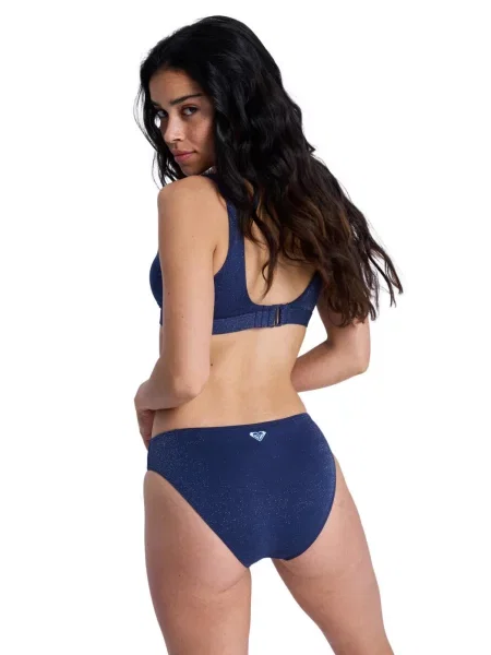 Majtki bikini hipster dla Kobiety ROXY SHINE niebieski