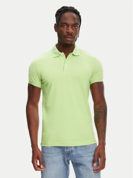 Robe di Kappa Polo majica William Slim Fit zelena