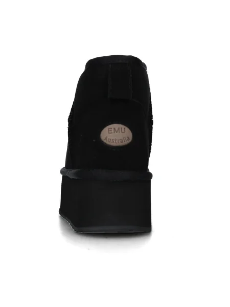 Dámske snehule EMU Australia Stinger Micro Flatform black čierna