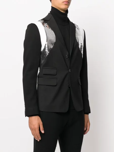 Sacou Dsquared2 cu paiete negru