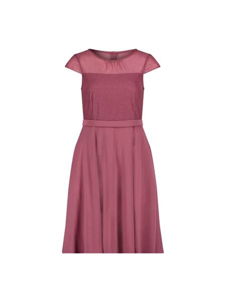 Sukienka koktajlowa Vera Mont elegancka czerwona