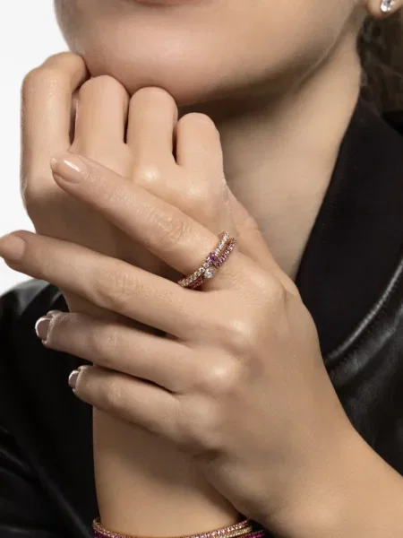 Diamant inel Roberto Demeglio roz