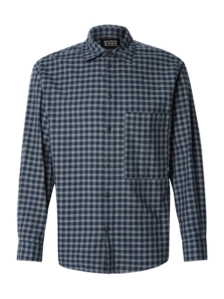 SCOTCH & SODA Košile marine / světlemodrá modrá