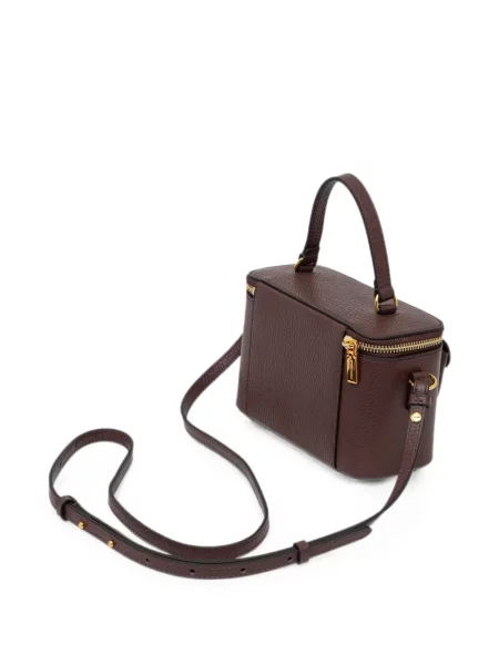 Geantă shopper Coccinelle din piele maro