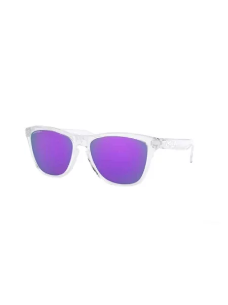 Męskie okulary przeciwsłoneczne Oakley® Frogskins w kolorze fioletowym zielone