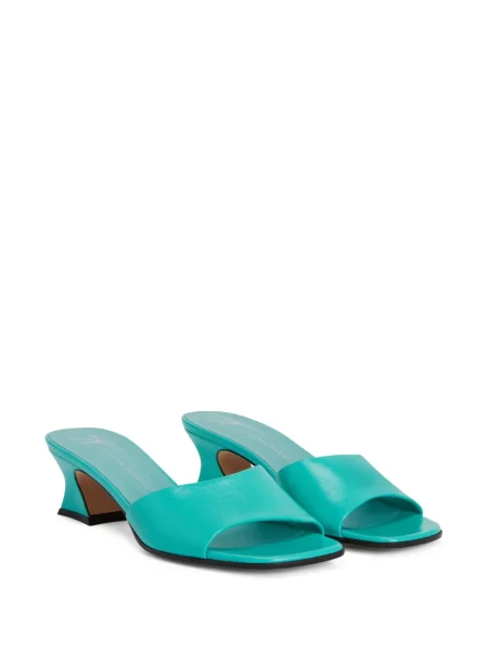 Sandale Giuseppe Zanotti din piele verde
