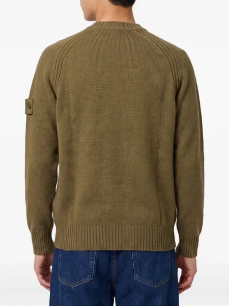 Pulover Stone Island cu strasuri verde