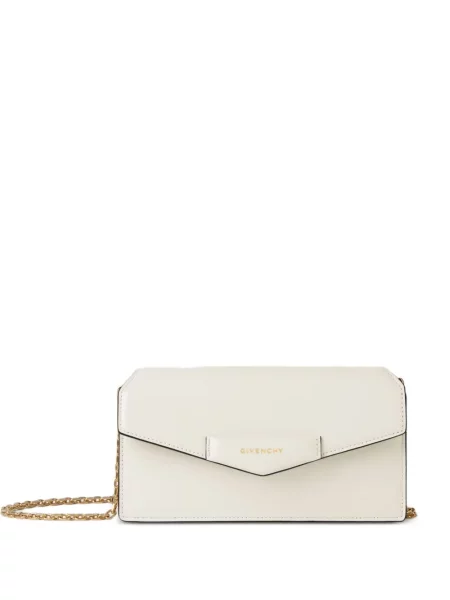 Colier Givenchy din piele alb