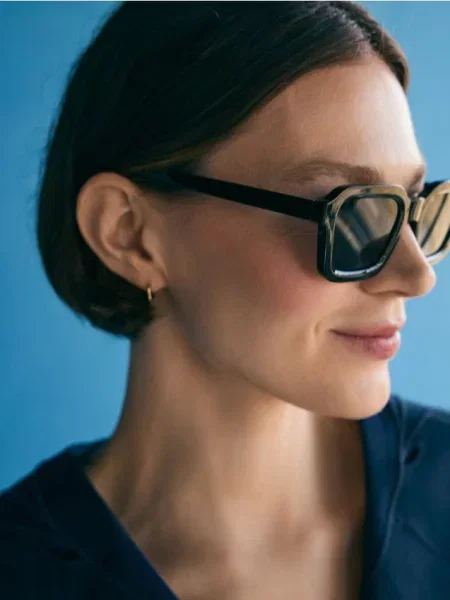 Reserved Ochelari de soare negru