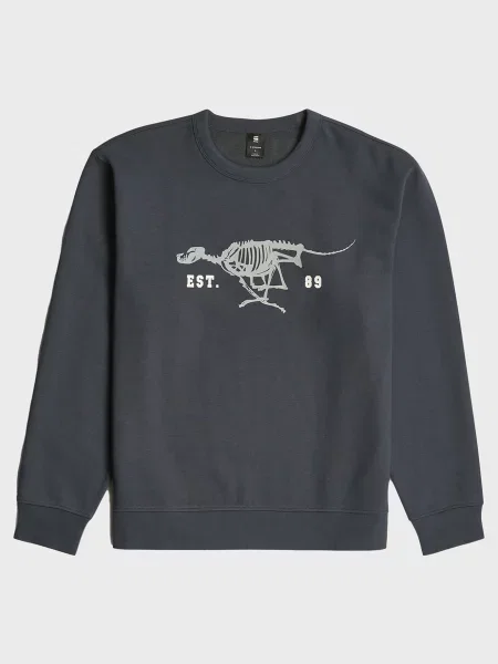 Світшот G-star Raw для бігу синій
