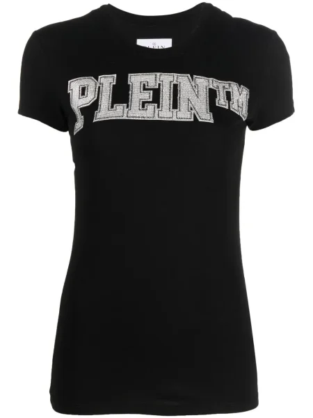 Tricou Philipp Plein cu imagine negru