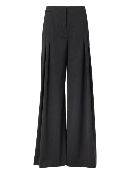 COMMA Hlače na rob antracit