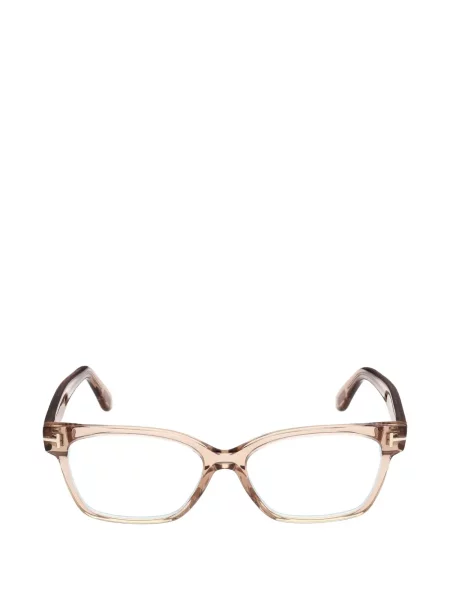 Ochelari de soare Tom Ford Eyewear cu autograf roz