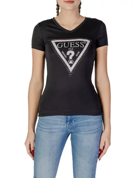 Guess Tricou negru