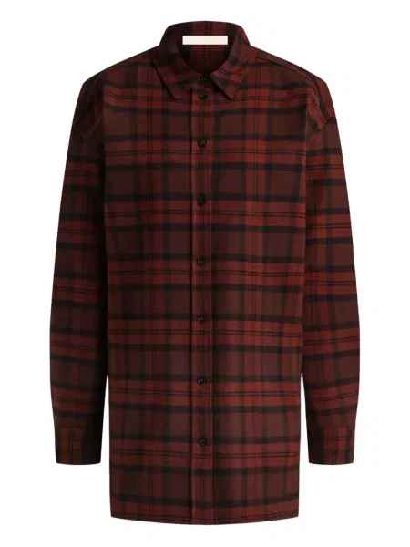 Koszula 12 Storeez w kratkę brązowa