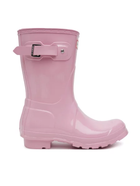 Резиновые сапоги Hunter розовые