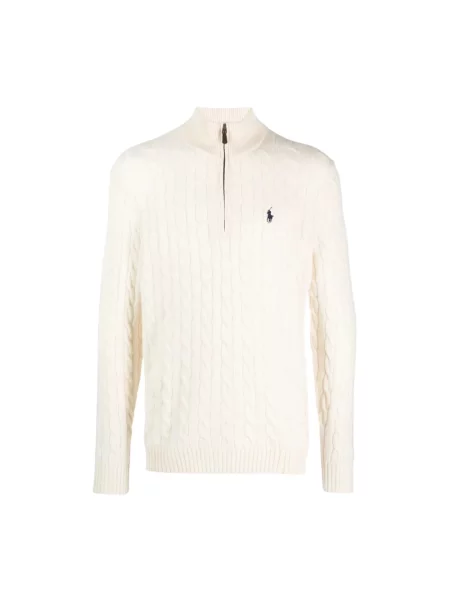 Kardigan Polo Ralph Lauren wełniany beżowy