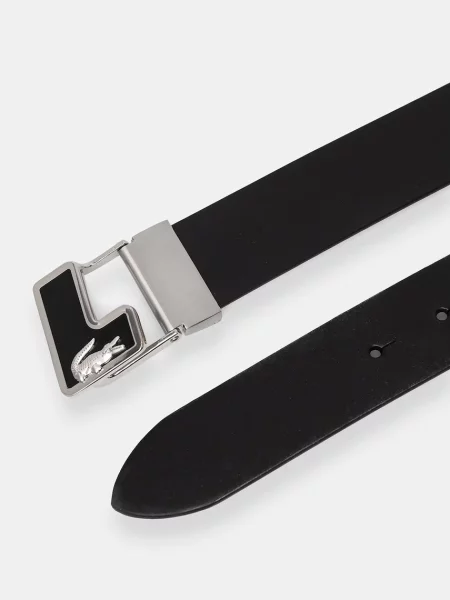 Кожаный ремень Lacoste с ремешками