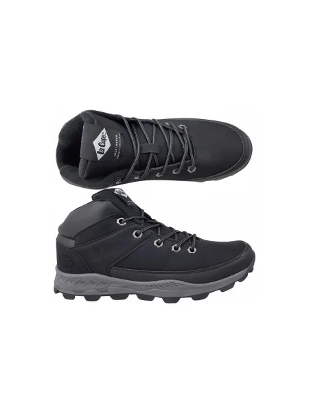 Sneakerși Lee Cooper negru