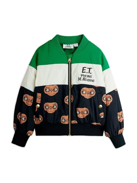 Mini Rodini Dětská bomber bunda E.T. černá