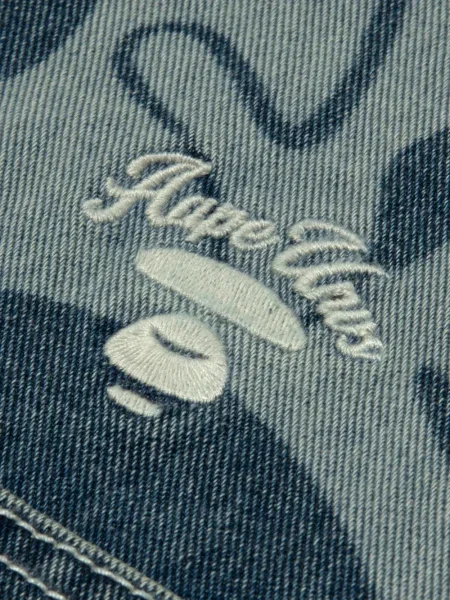 Geacă Aape By A Bathing Ape cu glugă albastru