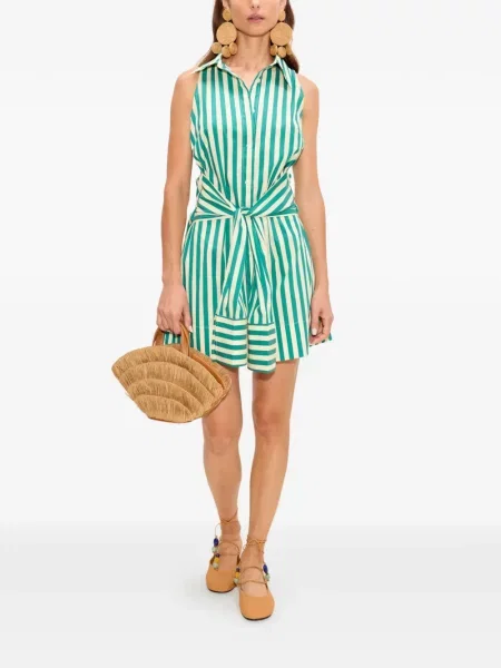 Rochie mini Simon Miller fără mâneci verde
