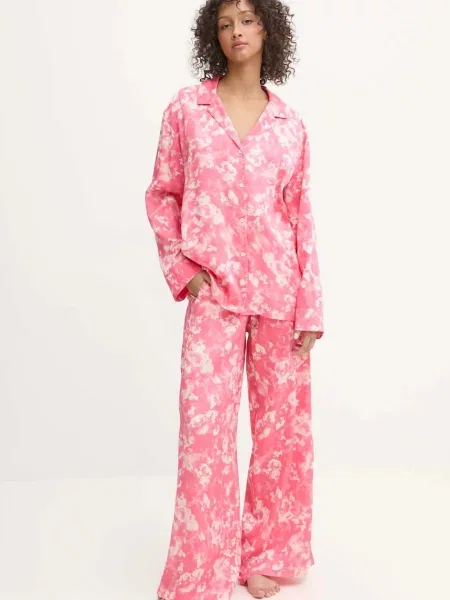 Рубашка Boss розовая