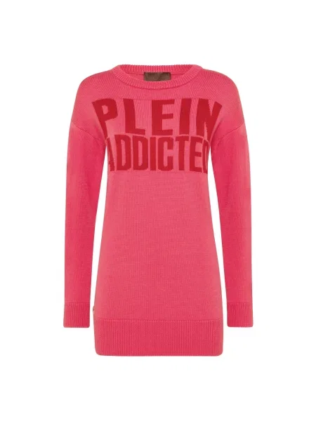Sweter Philipp Plein różowy