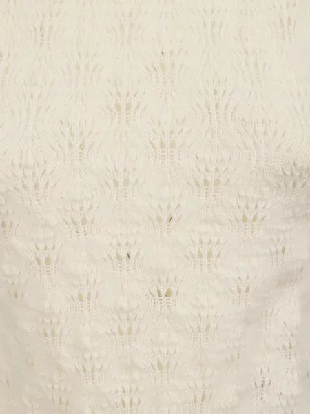 Top Ermanno Scervino tricotate alb