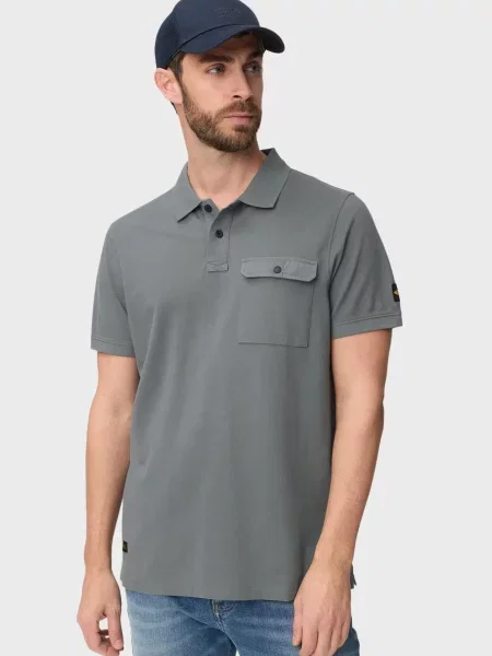 Поло Camel Active серое