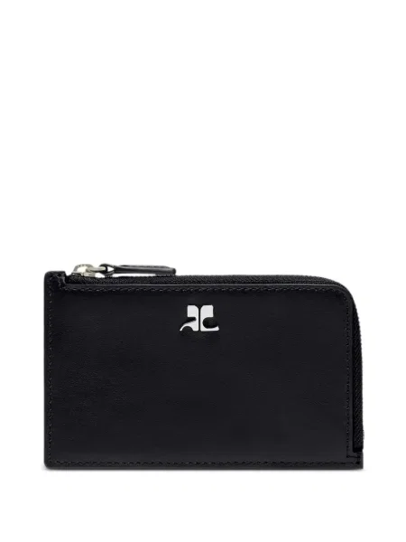 Portofel Courreges din piele negru