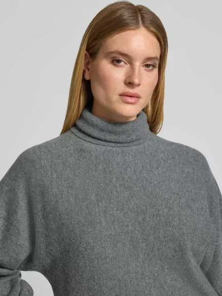 Sweter w kroju regular fit z mieszanki wełny z domieszką kaszmiru Herzen's