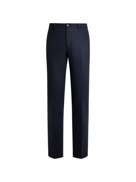 Pantaloni Etro tricotate albastru