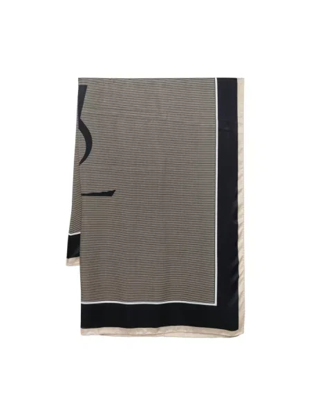 Szal Saint Laurent granatowa