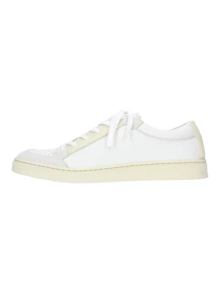 Sneakersy Pantanetti skórzane białe