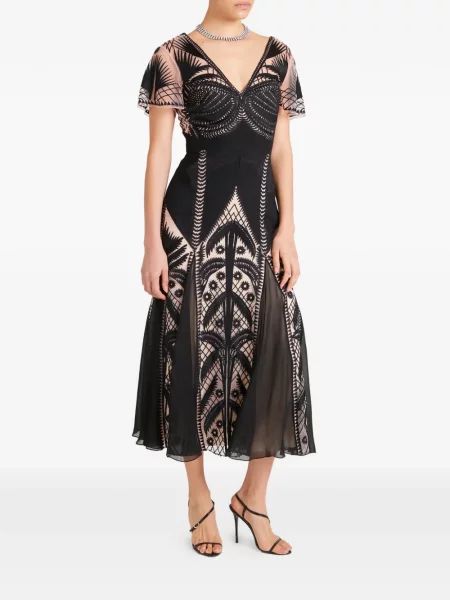 Рокля Temperley London черно