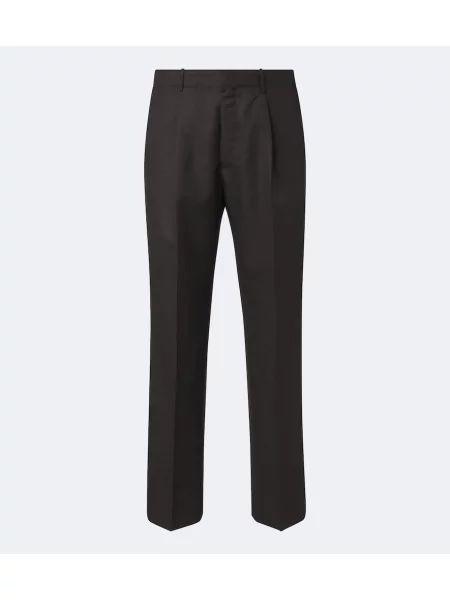 Pantaloni Slowear de lână maro