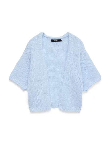VERO MODA Geacă tricotată VMMAYBE deschis albastru
