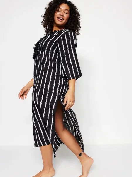 Costum de baie Trendyol negru