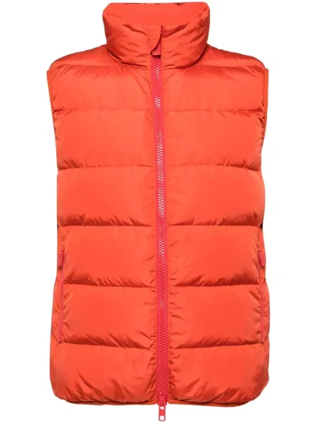 Vestă din puf Aspesi portocaliu